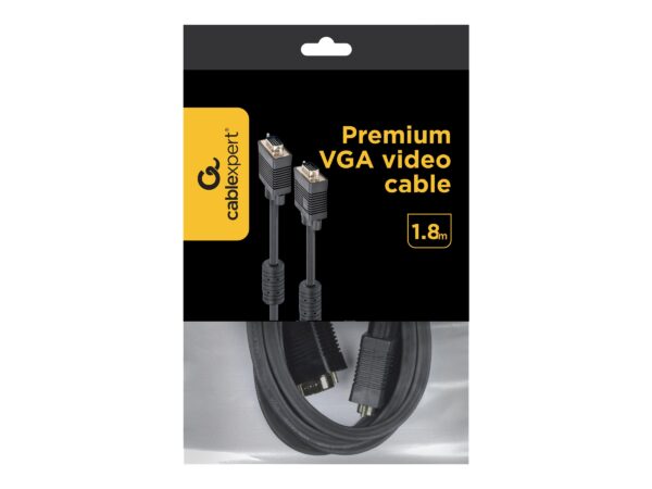 Cablexpert | Black | VGA (D-Sub) | VGA (D-Sub) | VGA to VGA | 1.8 m - Image 8