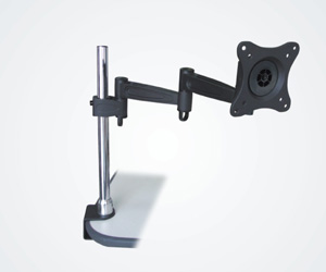 Sunne | Desk Mount | Turn, Tilt | Black/Silver