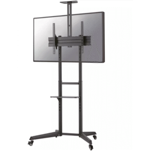 neomounts floor stand | fl50 550bl1 tv trolley | adjustable height, tilt | 37 70 " | maximum weight (capacity) 50 kg | black