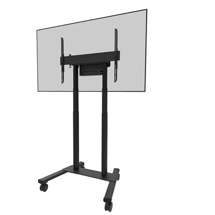 neomounts floor stand | fl55 875bl1 tv trolley | adjustable height | 55 100 " | maximum weight (capacity) 110 kg | black