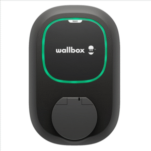 wallbox pulsar max socket | 22 kw | wi fi, bluetooth | black