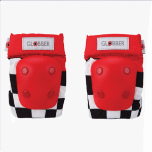 globber set of knee and elbow pads, racing, 529 001 | red