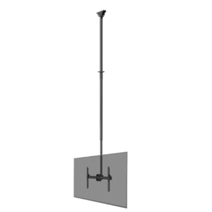 neomounts cl35 440bl16xl monitor/tv mount ceiling | adjustable height, rotate, tilt, swivel | 37 70 " | maximum weight (capacity) 50 kg | black