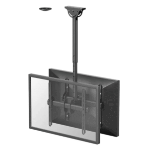 neomounts nm c440dblack dual monitor/tv mount ceiling | adjustable height, rotate, tilt, swivel | 32 60 " | maximum weight (capacity) 45 kg | black