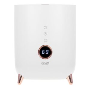 adler | ad 7972 | humidifier | 23 w | water tank capacity 4 l | suitable for rooms up to 35 m² | ultrasonic | humidification capacity 150 300 ml/hr | black