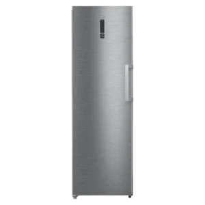midea freezer | mdru385mte46 | energy efficiency class e | upright | free standing | height 185 cm | total net capacity 272 l | no frost system | display | inox