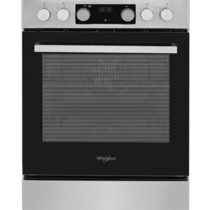 whirlpool cooker | ws5g8chx/e/1 | hob type gas | oven type electric | stainless steel | width 50 cm | led | depth 60 cm | 60 l