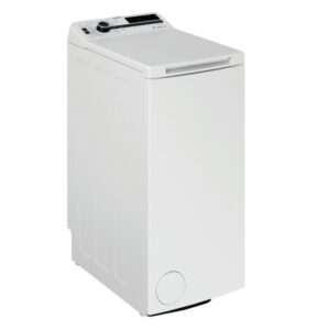 whirlpool washing machine | tdlrb 7232bs eu | energy efficiency class d | top loading | washing capacity 7 kg | 1200 rpm | depth 60 cm | width 40 cm | led | white