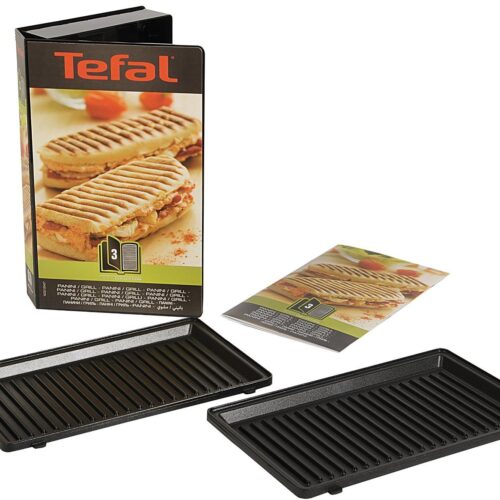 tefal xa800312 grill/panini plates | tefal | xa800312 | black