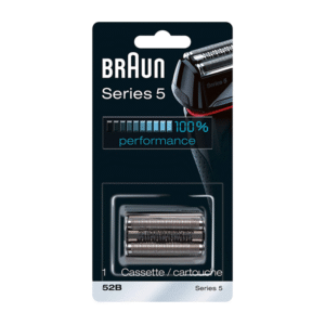 braun | 52b | head replacement pack | black