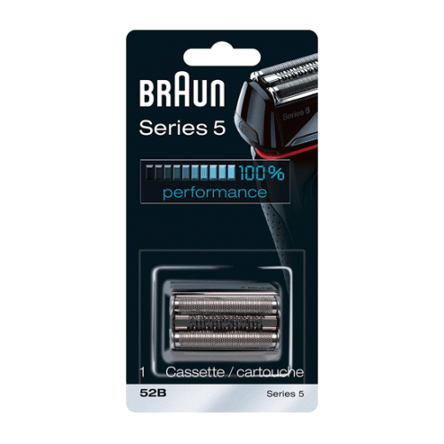 braun | 52b | head replacement pack | black