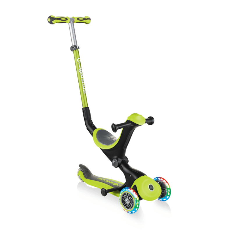 globber | scooter | green | scooter go up deluxe lights