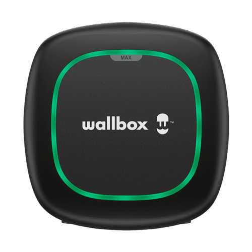 wallbox | electric vehicle charge | pulsar max | 22 kw | wi fi, bluetooth | pulsar max retains the compact size and advanced performance of the pulsar family while featuring an upgraded robust design, ik10 protection rating, and even easier installation. pulsar max is controlled by the mywallbox app via wifi and bluetooth and is compatible with all wallbox energy management functionalities | 5 m | black