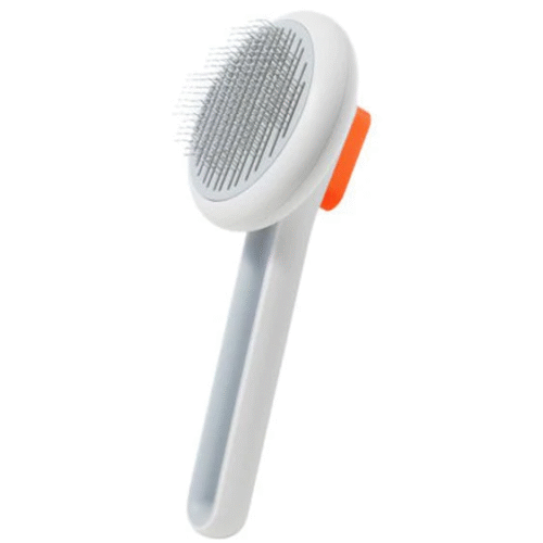 petkit | large grooming brush | white