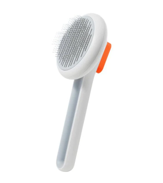petkit | large grooming brush | white