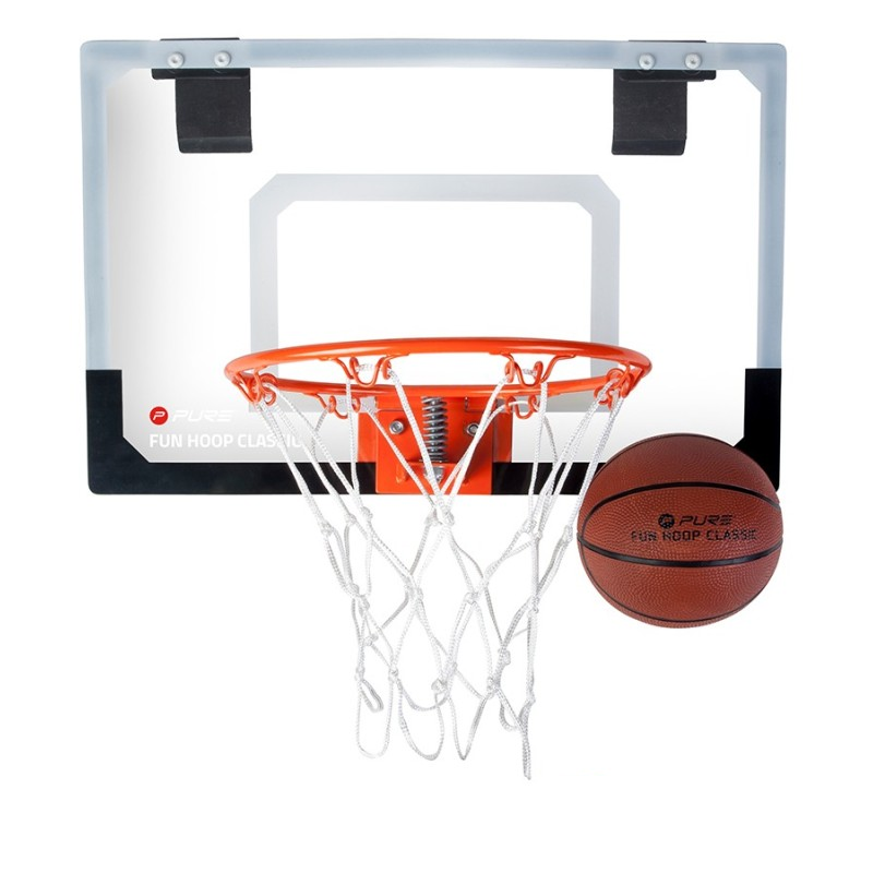 pure2improve | basketbal board | funhoop classic | white/black/red | metal, plastic, rubber