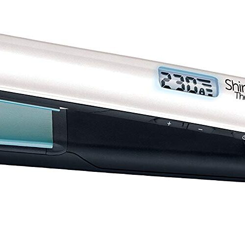Remington | Hair Straightener | S8500 Shine Therapy | Ceramic heating system | Display Yes | Temperature (max) 230 °C | Number of heating levels 9 | Silver