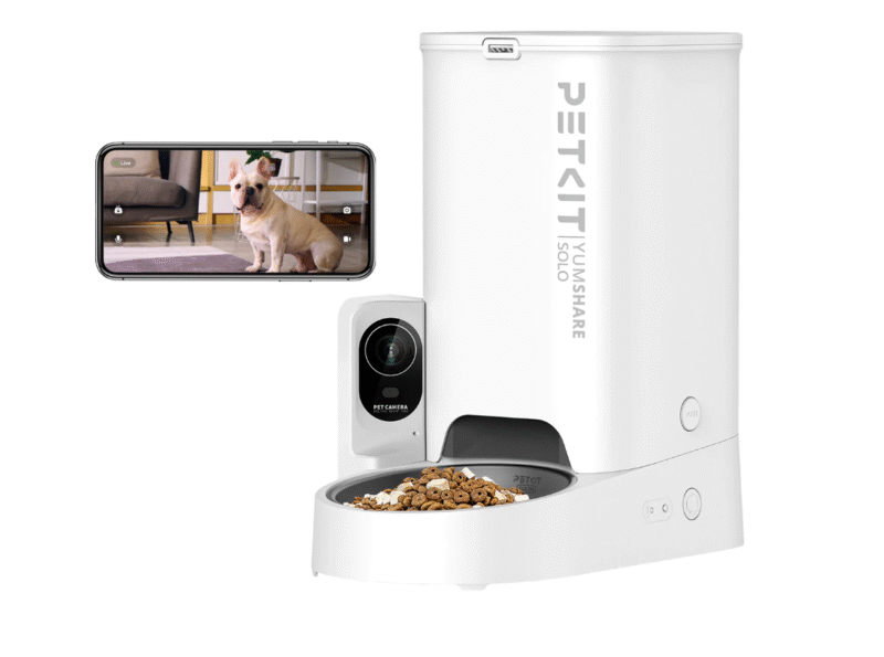 petkit | feeder with camera | p571 yumshare solo | capacity 3 l | white
