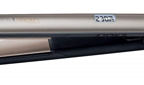Remington | Keratin Protect Hair Straightener | S8540 | Ceramic heating system | Display LCD | Temperature (max) 230 °C | Bronze/Black