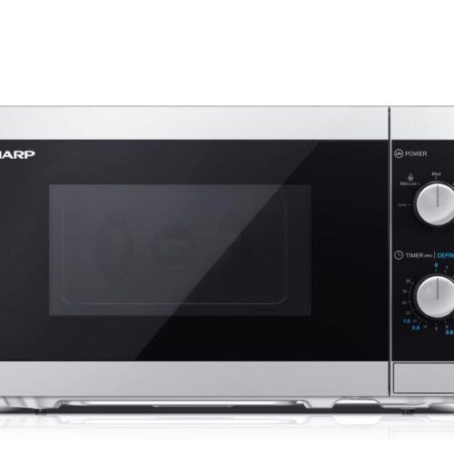 Sharp | Microwave Oven | YC-MS01E-S | Free standing | 20 L | 800 W | Silver