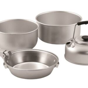 Easy Camp Adventure Cook Set M Silver Aluminium