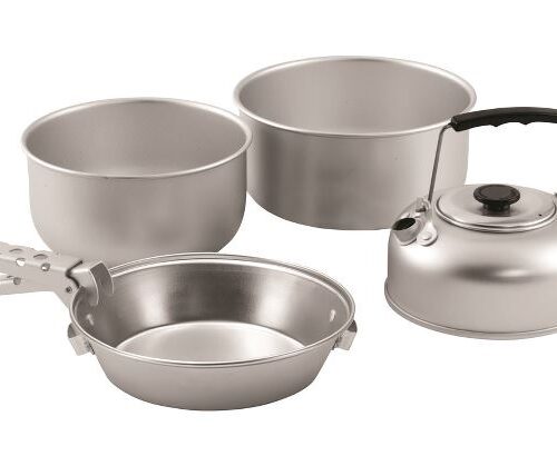 Easy Camp Adventure Cook Set M Silver Aluminium