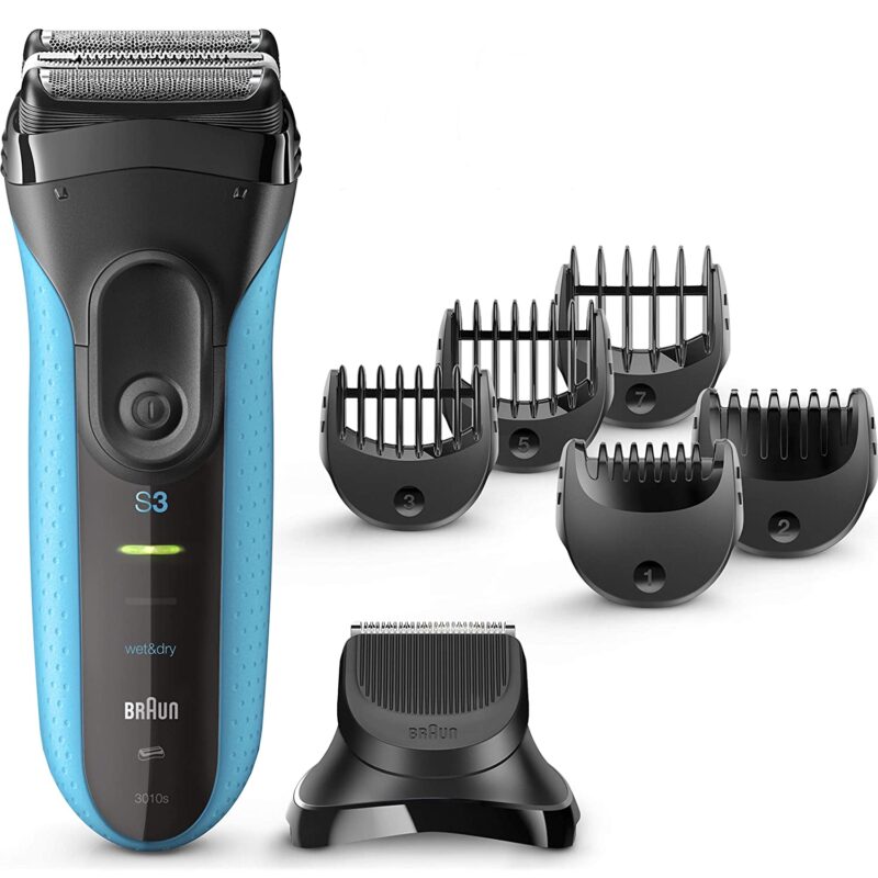 Braun | Shaver with trimmer | Series 3 Shave&Style 3010BT | Black/Blue