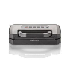 Caso | Bar Vacuum sealer | VRH 490 advanced | Power 110 W | Temperature control | Black/Stainless steel