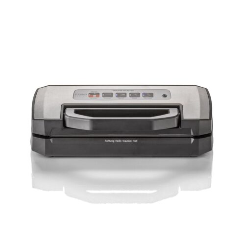 Caso | Bar Vacuum sealer | VRH 490 advanced | Power 110 W | Temperature control | Black/Stainless steel