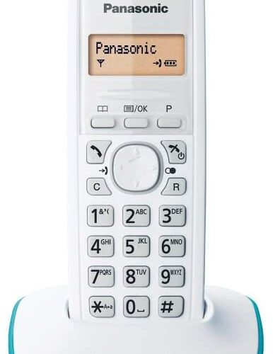 Panasonic | Cordless phone | KX-TG1611FXC | Built-in display | Caller ID | White | Conference call | Wireless connection