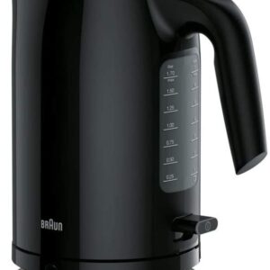 Braun | Kettle | WK3100BK PurEase | Standard | 2200 W | 1.7 L | Plastic | 360° rotational base | Black