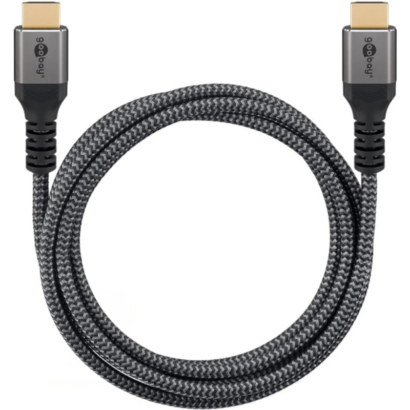 goobay high speed hdmi cable with ethernet | hdmi to hdmi | 1 m