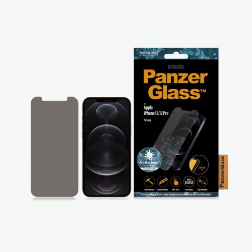 PanzerGlass | Apple | For iPhone 12/12 Pro | Tempered Glass | Transparent | Privacy glass