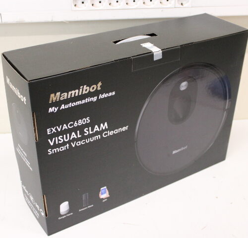 SALE OUT. | Mamibot | Vacuum cleaner | EXVAC680S | Wet&Dry | Operating time (max) 90–120 min | Lithium Ion | 2600 mAh | Dust capacity 0.6 L | 2000 Pa Pa | Black | Battery warranty 6 month(s) | UNPACKED