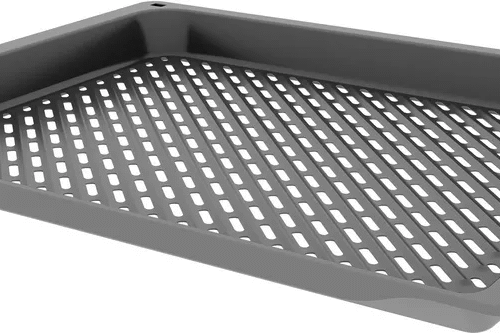 bosch | air fry and grill tray, 34 x 455 x 375 mm | hez629070 | anthracite