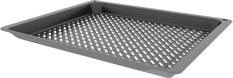 bosch | air fry and grill tray, 34 x 455 x 375 mm | hez629070 | anthracite