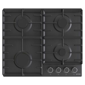 Gorenje | Hob | G642AB | Gas | Number of burners/cooking zones 4 | Rotary knobs | Black