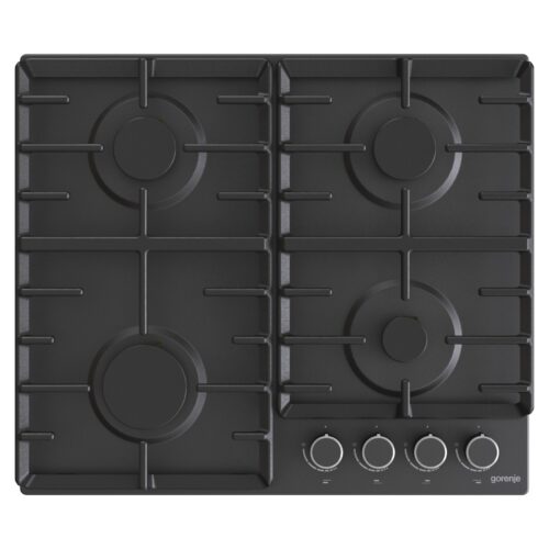 Gorenje | Hob | G642AB | Gas | Number of burners/cooking zones 4 | Rotary knobs | Black