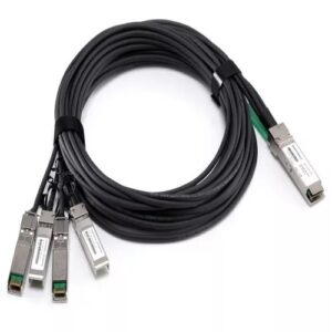 Dell Networking 40GbE (QSFP+) to 4x10GbE SFP+ Passive Copper Breakout Cable, 0.5M, Customer Kit | Dell