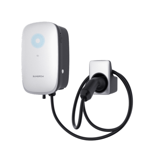 sungrow | ev charger ac 22kw ac22e 01 s v112 | ach00098 | 22 kw | 7 m | white/black