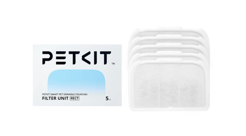 petkit | filter for eversweet max, 5 pcs | white