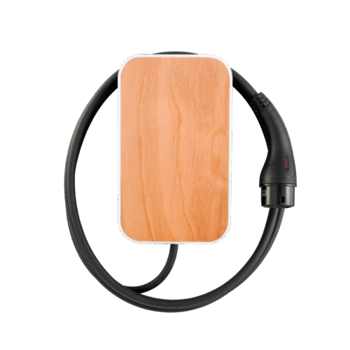 vool ev charger | v22twggpl | 22 kw | 4g, wi fi (ieee 802.11 b/g/n), ethernet 10/100 | 6.5 m | wood grain light