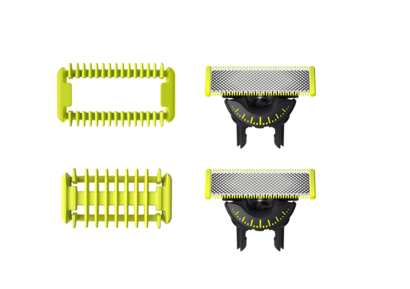 philips | oneblade 360 replacement blades, 2pcs and body kit | qp624/50