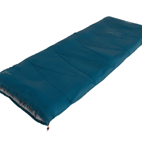 easy camp starling square blue 10°c | sleeping bag | one way, l shaped
