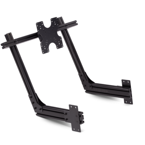 next level racing | gtelite direct monitor mount | flat screens: 27” 43” and ultra wide monitors: 49 " | black