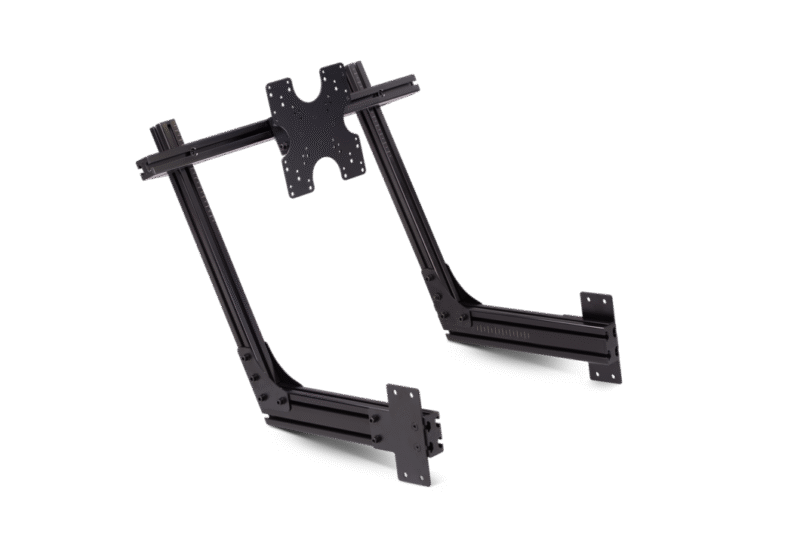 next level racing | gtelite direct monitor mount | flat screens: 27” 43” and ultra wide monitors: 49 " | black
