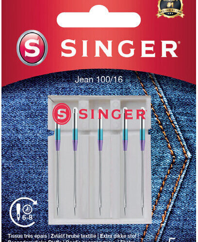 Singer | Denim Needle 100/16 5PK