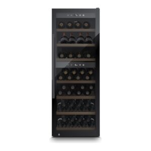 Caso | Smart Wine Cooler | WineExclusive 126 | Energy efficiency class G | Free standing | Bottles capacity 126 bottles | Cooling type Compressor technology | Black