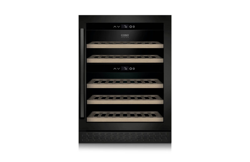 Caso | Wine cooler | WineChef Pro 40 | Energy efficiency class G | Free standing | Bottles capacity 40 bottles | Cooling type Compressor technology | Black