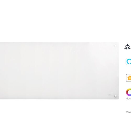 Mill | Heater | GL1200WIFI3 GEN3 | Panel Heater | 1200 W | Suitable for rooms up to 18 m² | White | IPX4